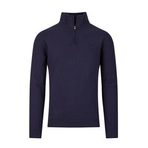 Raging Bull Mens Quarter Zip Sweater / Navy